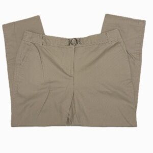 Charter Club Slim It Up Khaki Pants Size 16